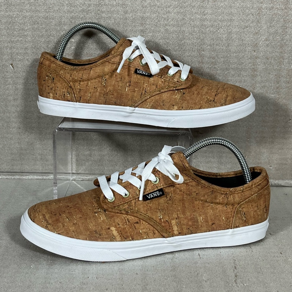 Vans Cork Authentic Canvas Lace Up Sneaker Women's 8.5/EUR 39